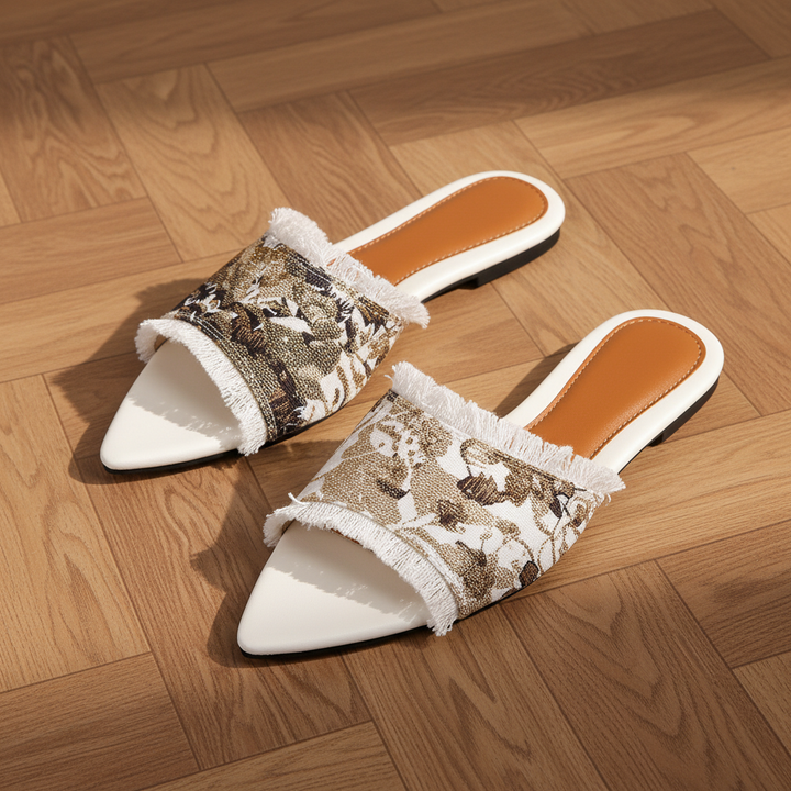 Sakura Fringe Mule