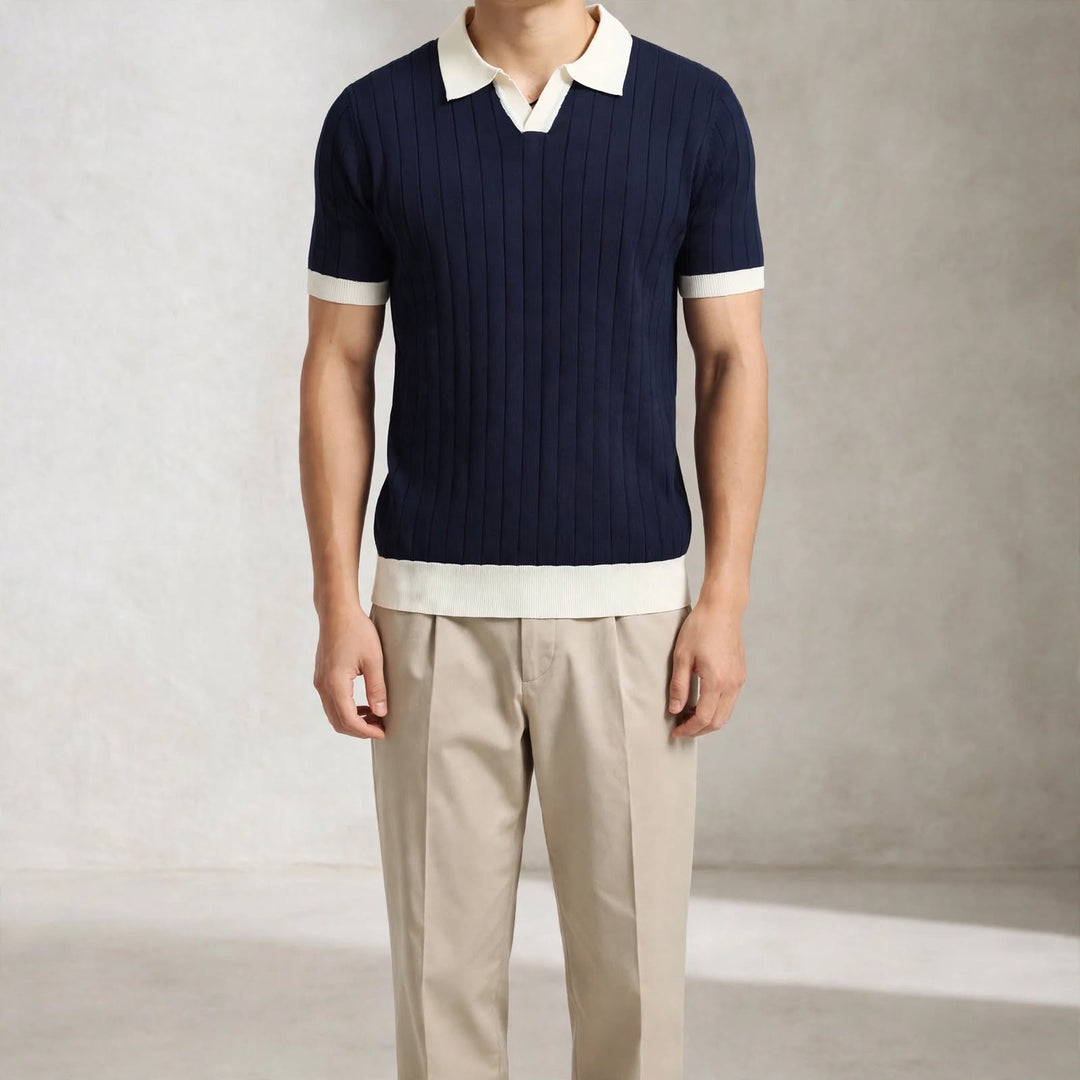 California Knit Polo Shirt