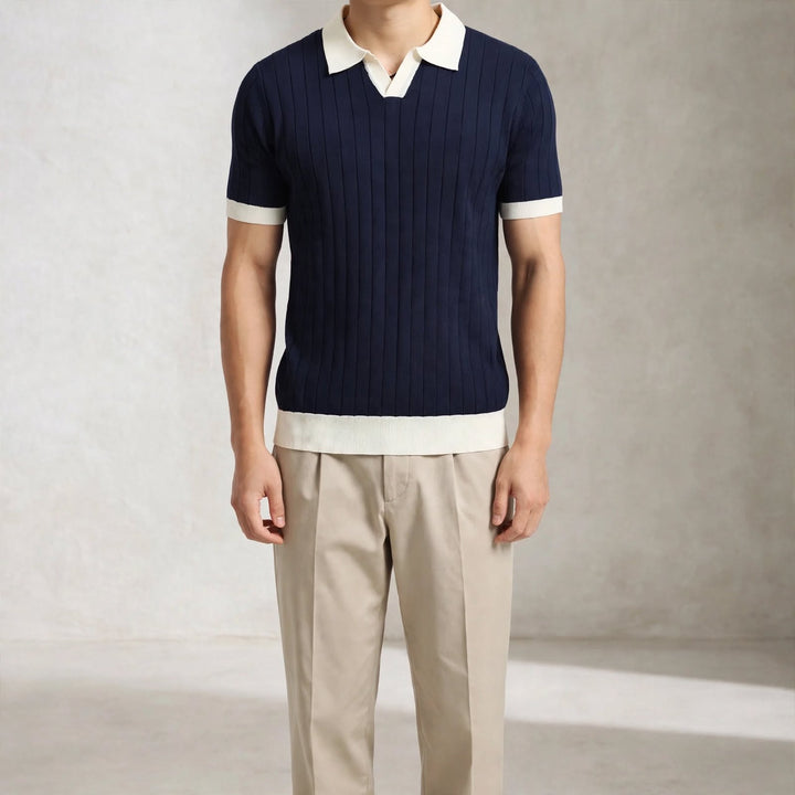 California Knit Polo Shirt