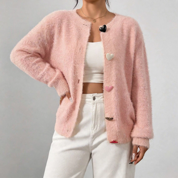 Bonbon Candy-Heart Cardigan