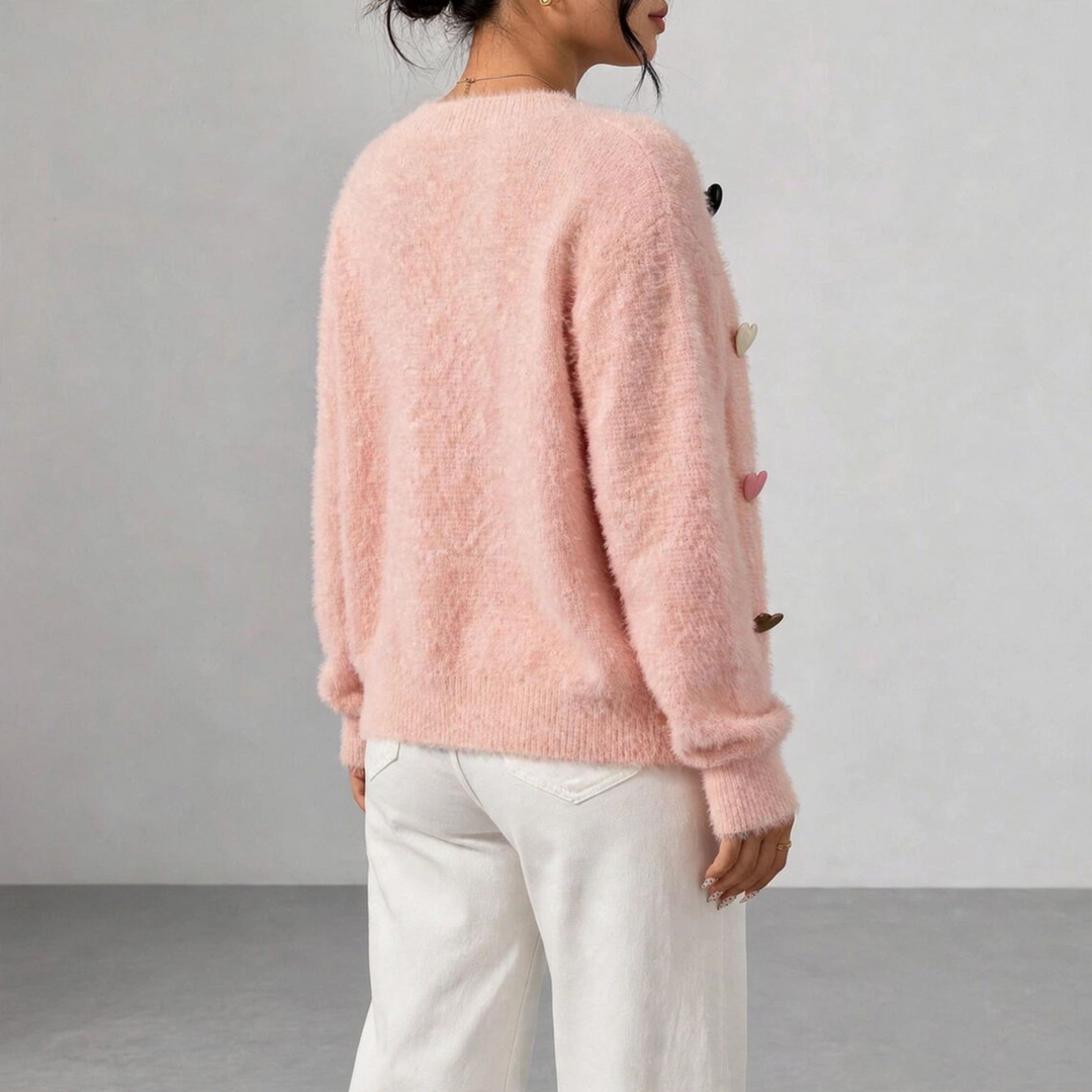 Bonbon Candy-Heart Cardigan