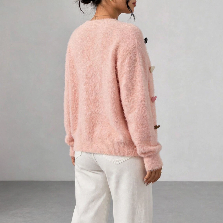 Bonbon Candy-Heart Cardigan