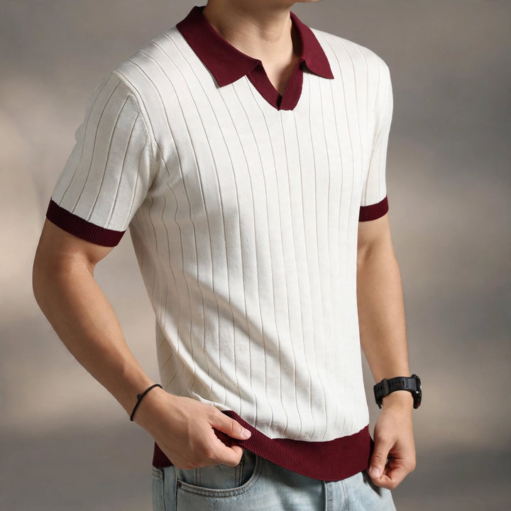 California Knit Polo Shirt