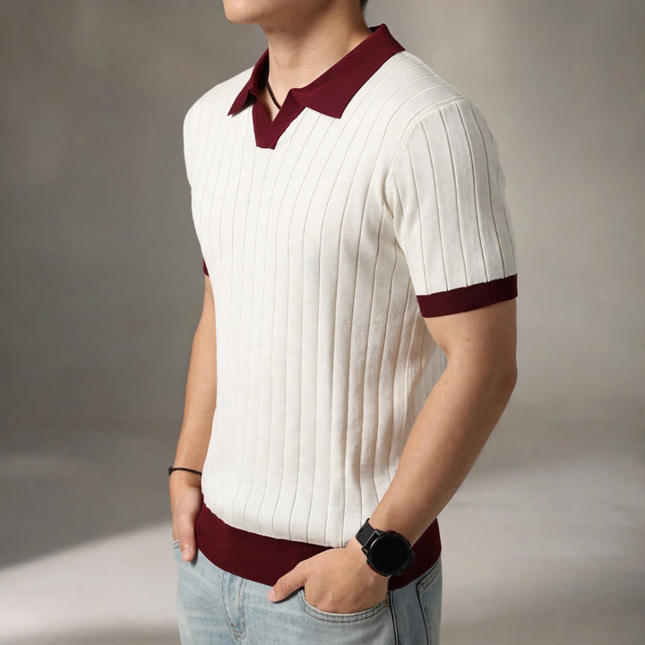 California Knit Polo Shirt