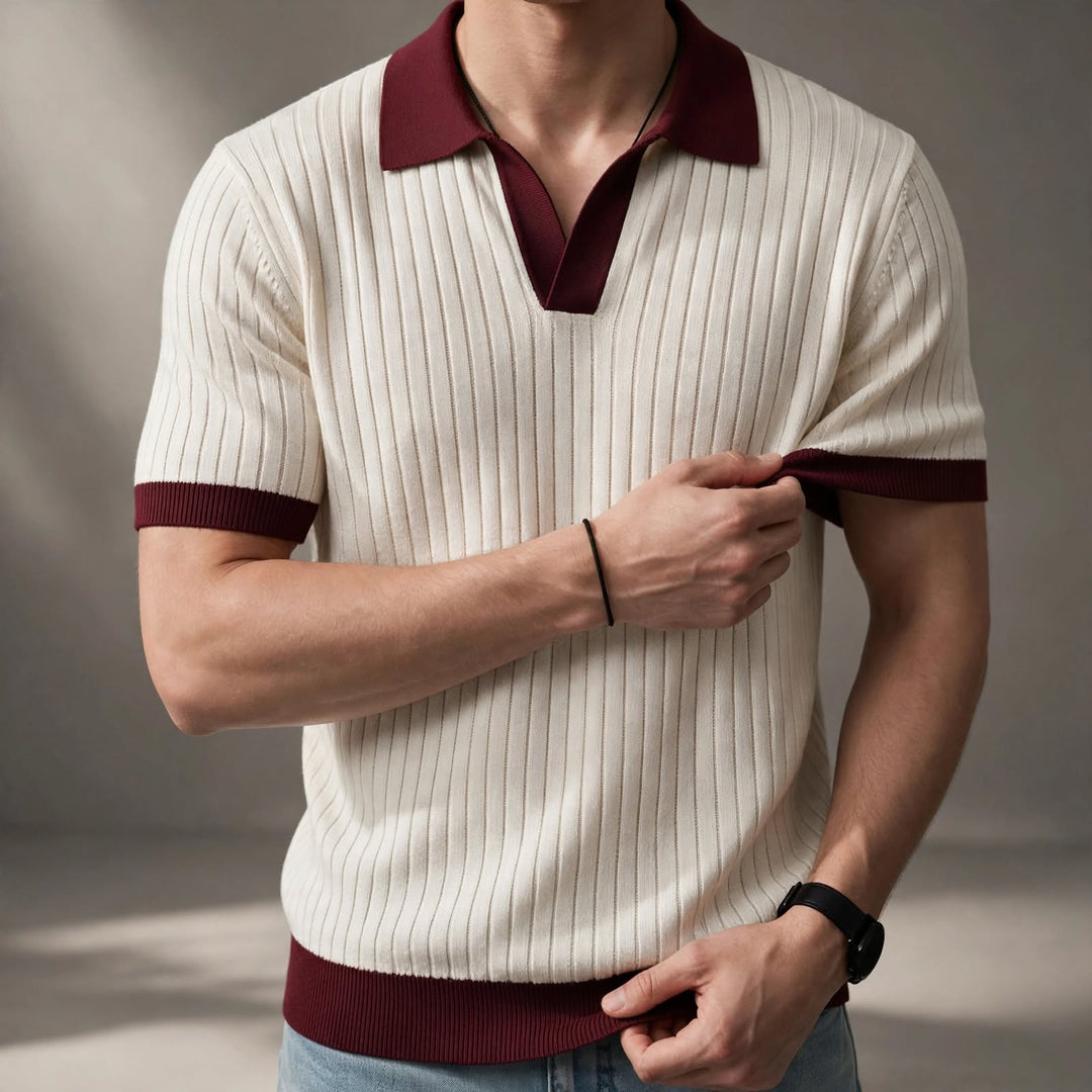 California Knit Polo Shirt