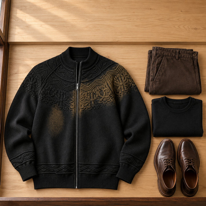 Bergen Textured Knit Jacket