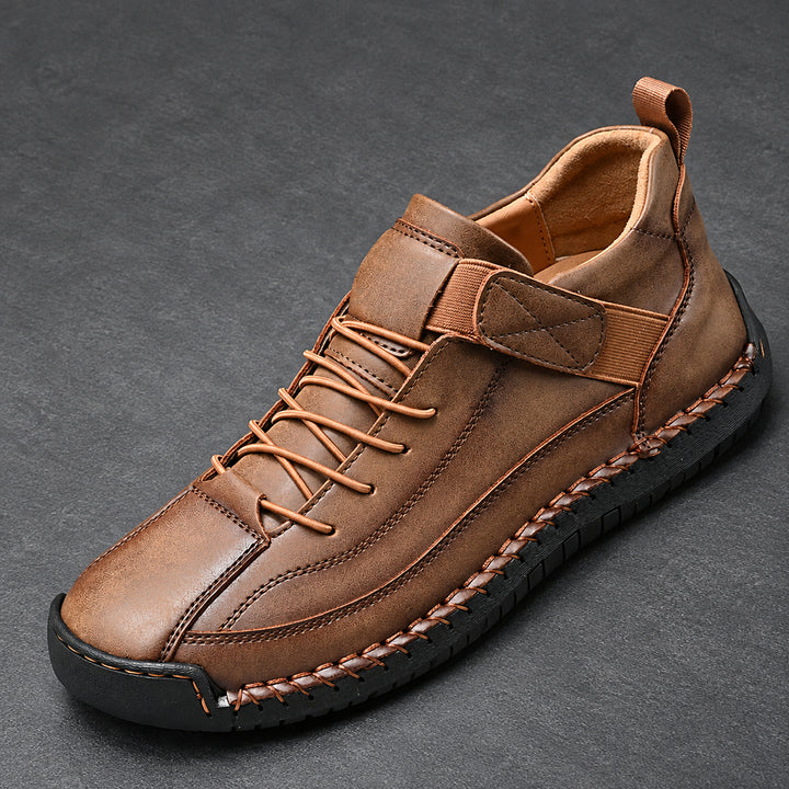 Wexford Hand-Stitched Leather Sneaker
