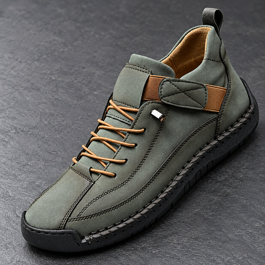 Wexford Hand-Stitched Leather Sneaker
