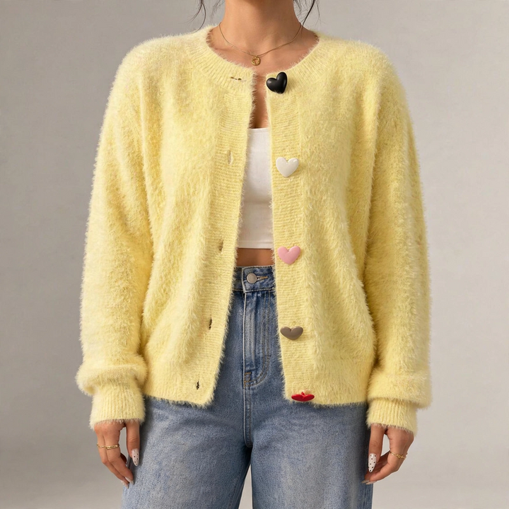 Bonbon Candy-Heart Cardigan