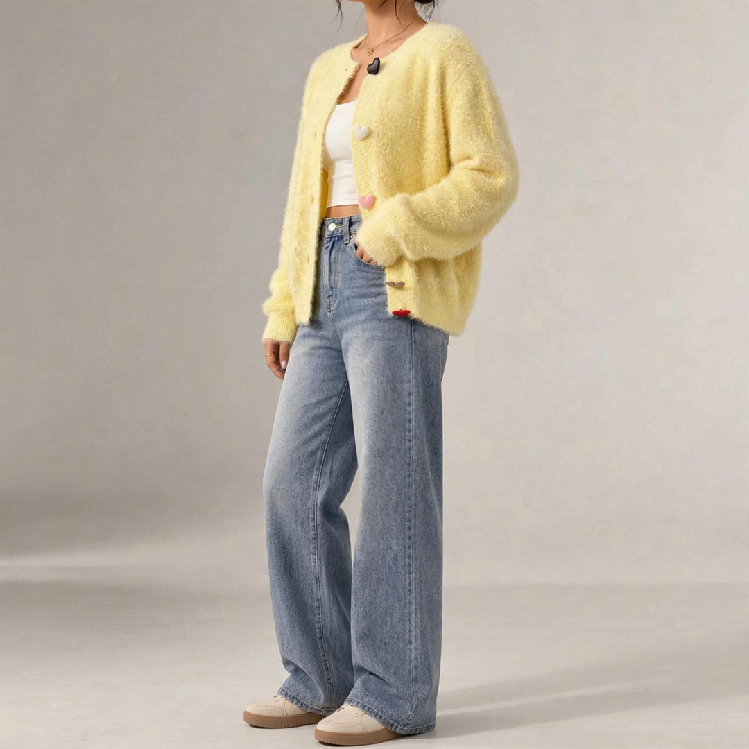 Bonbon Candy-Heart Cardigan