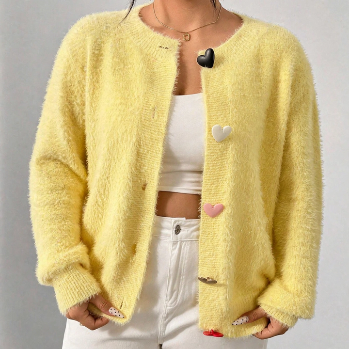 Bonbon Candy-Heart Cardigan