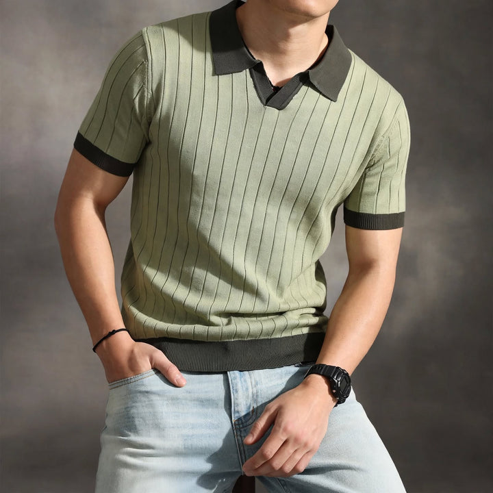 California Knit Polo Shirt