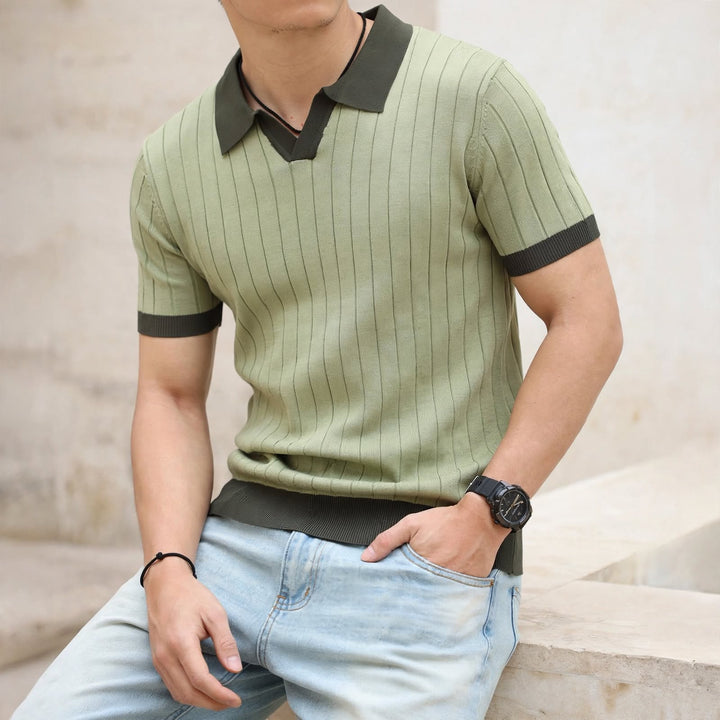 California Knit Polo Shirt