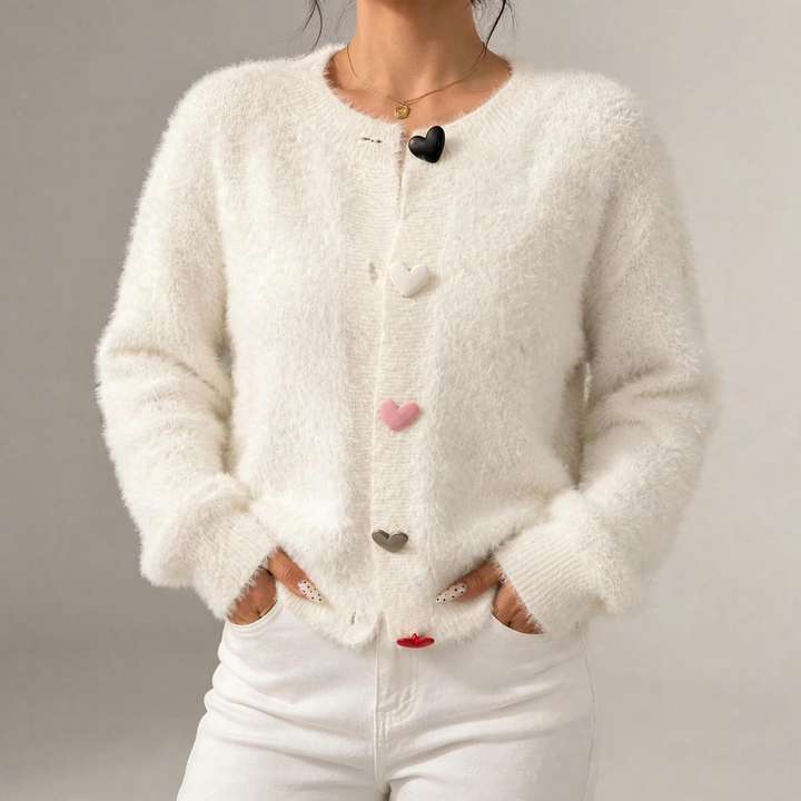 Bonbon Candy-Heart Cardigan