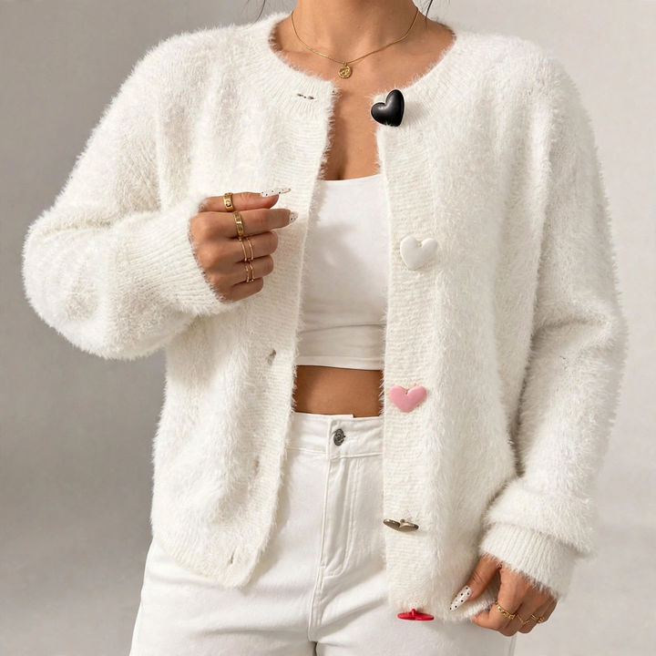 Bonbon Candy-Heart Cardigan
